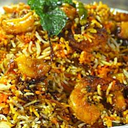 Shrimp Biryani